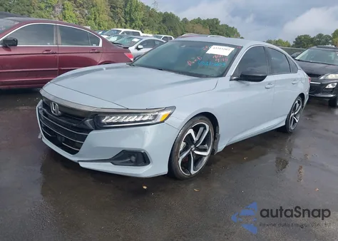 2022 Honda Accord Sport from USA, damaged, VIN 1HGCV1F35NA030765